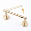 Toilet Roll Holder, NEWRAIN Bathroom Toilet Roll Holder Wall Mounted,