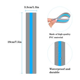 24 Pieces Guided Reading Strips Reading Helper Strips, Reading Ruler Colored Overlay Highlight Bookmarks Help with Dyslexia for Kid and Teacher Supply Guided