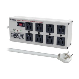 Tripp Lite ISOBAR8ULTRA Isobar Surge Protector Metal 8 Outlet 12 feet Cord 3840 Joules