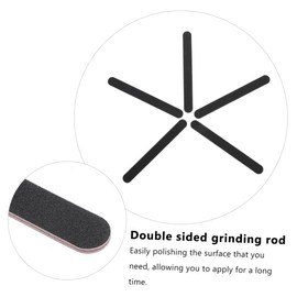 Mobestech 20pcs Model Sanding Sticks Tool Double-sided Polishing Sticks for Models and Versatile Sanding Accessories for Crafting and Hobbyists