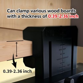 Stuzos Cabinet Door Mounting Jig,Adjustable Cabinet Door Installation Positioner,Cabinet Hardware Jig, Cabinet Door Positioning Tool Jig for Installing Frameless or Face Frame Cabinet Doors