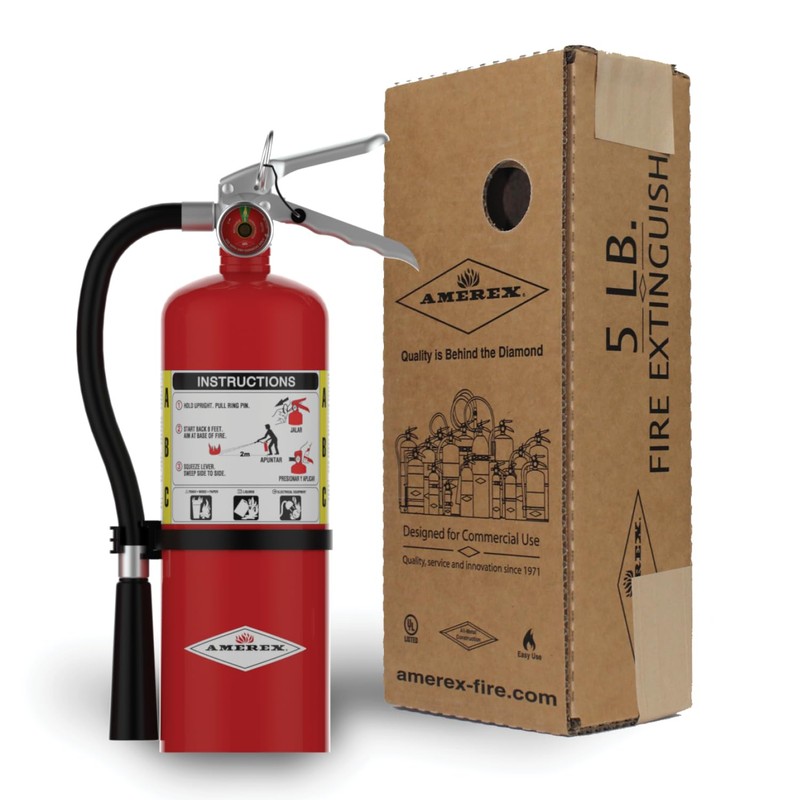 Amerex B500 5 lbs ABC Dry Chemical Fire Extinguisher