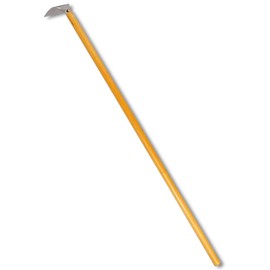 Garden Hoe Long Handle 43" Heavy Duty Japanese Stainless Steel, Made in JAPAN, Draw Hoe Weeding Tool, Stand Up Weeder Hand Tool