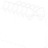 PH PandaHall 6pcs Clear Binder Dividers Acrylic Page Divider with