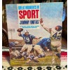 Aurora Johnny Unitas Football Aurora Model Kit Reproduction Box Top