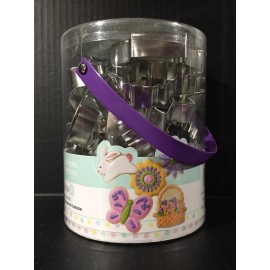 Celebrate It Easter Spring Celebrate It 18pc Cookie Cutters Bakeware New  🦋