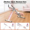 WARMOUNTS Ab Machine, Adjustable Ab Trainer, Foldable Core & Abdominal