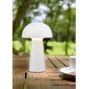 Reality Leuchten Lennon R52176101 LED Outdoor Table Lamp Plastic White