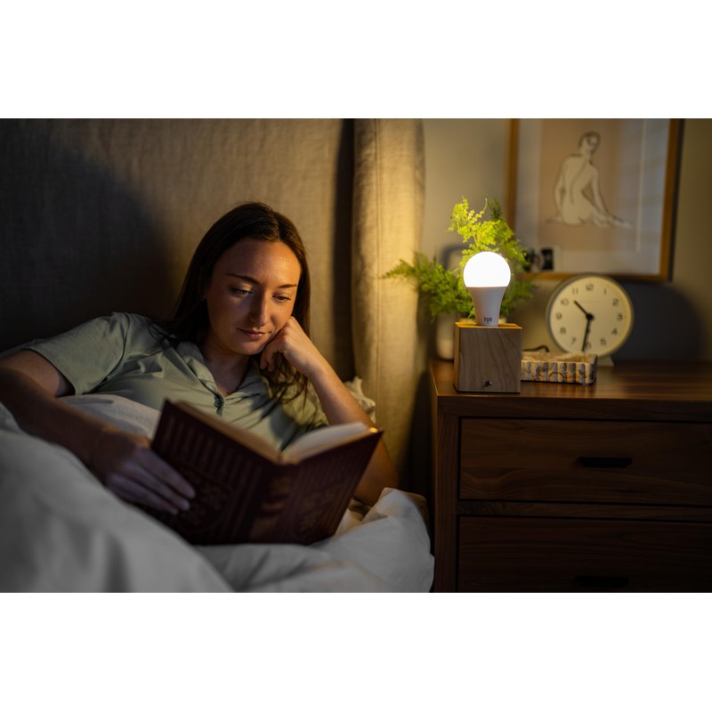 TUO Circadian Sunrise Simulation Smart LED Light Bulb. E26 Base