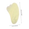 Mikinona Jade Gua Sha Scraper Board for Facial Massage Smooth