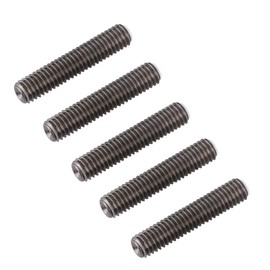 5pcs M6 x 30mm Nozzle Throat Stainless Steel Tube Throat Pipe Extruder Teflon for 3D Printer Extruder 1.75mm