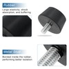 sourcing map 8Pcs Rubber Vibration Isolators Mounts Rubber Shock Absorber