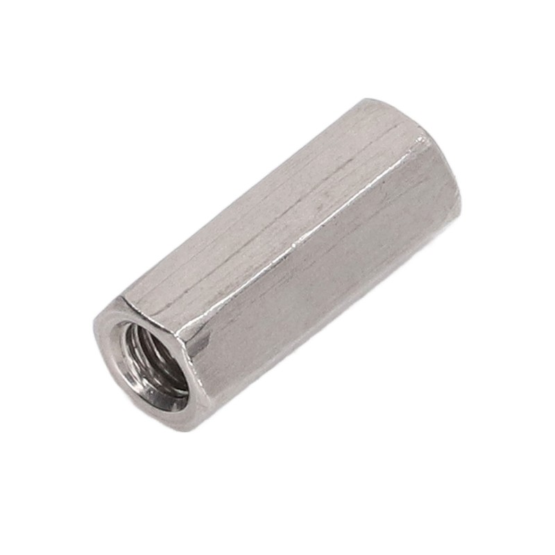 20Pcs Hex Coupling Nut 304 Stainless Steel Rust Proof Female