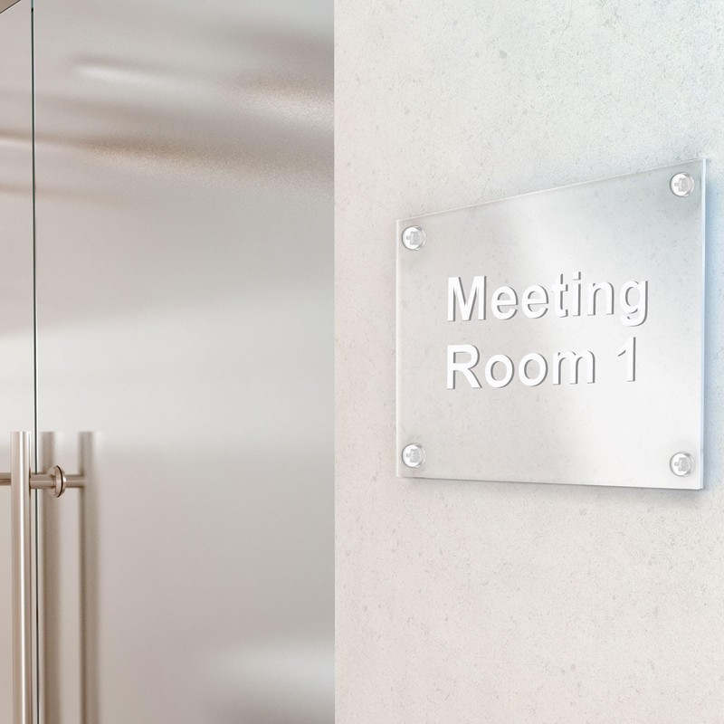 PATIKIL M3x8mm Clear Acrylic Screw and Hex Nut Kit 50