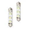 YOURS T6.3 31mm 3LED White 2 Piece Set Custom Parts