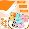 HuiJuKeJi 12 Rolls Mini Printer Sticker Paper,Thermal Self-adhesive paper 57