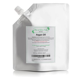 Aceite de argán puro (15 onzas)  Utilizado para productos de belleza y salud, aceite para el cabello, crema para labios, tratamiento para el cabello  