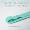Adjustable Elastic Band Pen Holder, Pencil Holder, Pen Sleeve Pouch