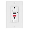 Wall Outlet American GFCI Smart Ground Fault Leakage Protection Socket