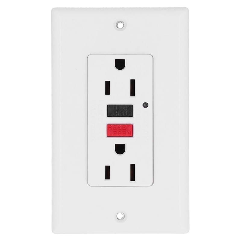 Wall Outlet American GFCI Smart Ground Fault Leakage Protection Socket