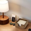 MultiBey Black Walnut Sticky Note Holder - Handcrafted Solid Wood