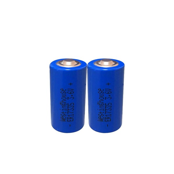 Westinghouse 2/3A ER17335 | 3.6V 2000mAh LiSOCL2 Lithium Thionyl Primary Battery (2 Count)