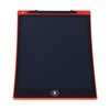 LCD Writing Tablet 10in Full Screen Replaceable Button Battery Red