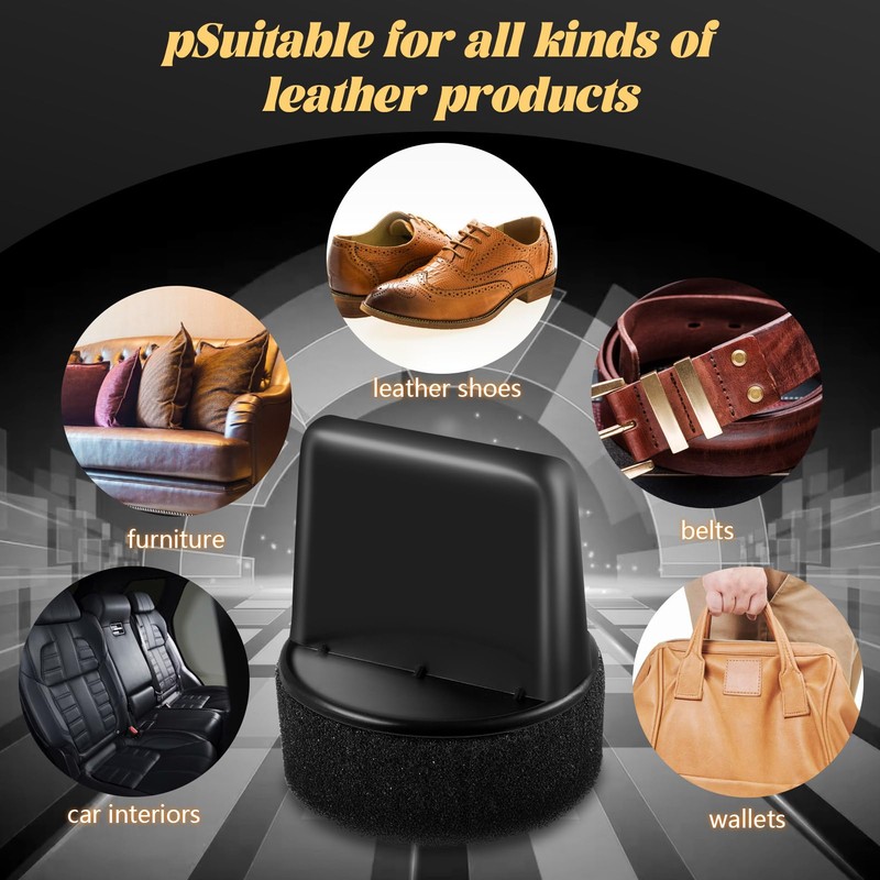 10 Pcs Shine Shoes Sponge Applicators Foam Dauber Shoe Polish