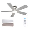 addlon Ceiling Fans with Lights, 42 Inch Low Profile Ceiling