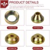 Solid Brass Texture Sprayer Orifice Tip Set, Fits Wal-Board Drywall