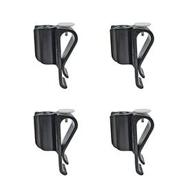4 Pack Golf Club Bag Clips On Putter Clamp Holder Organizer Value Durable Plastic Black Putting Clip Golf Accessories for Men Women Golfer