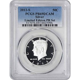 2012-S Kennedy Half Dollar, PR69DCAM, Limited Edition Silver Proof Set, PCGS