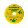 50m Drennan Subsurface Fly Line Tippet Leader Material - Green