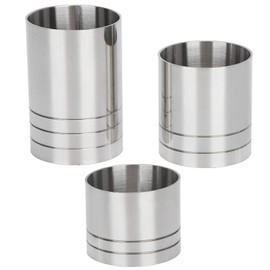 Cocktail Jigger Bar Drink Measuring Cup Ounce Cup Set Bartender Tool (25 ml + 35 ml + 50 ml), Measuring Cup for Cocktail, Dual Cocktail Measure Jigger for Measure/Spirit Measures
