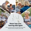 Cearvol Custom-Fit Anti-Lost Lanyard Diamond X1 Hearing Aids, Secure Neck
