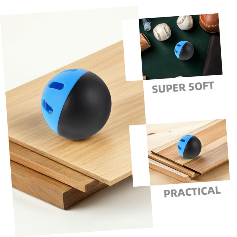 VICASKY 4 Pack 74mm Soft Training Baseballs Practice Balls Mini