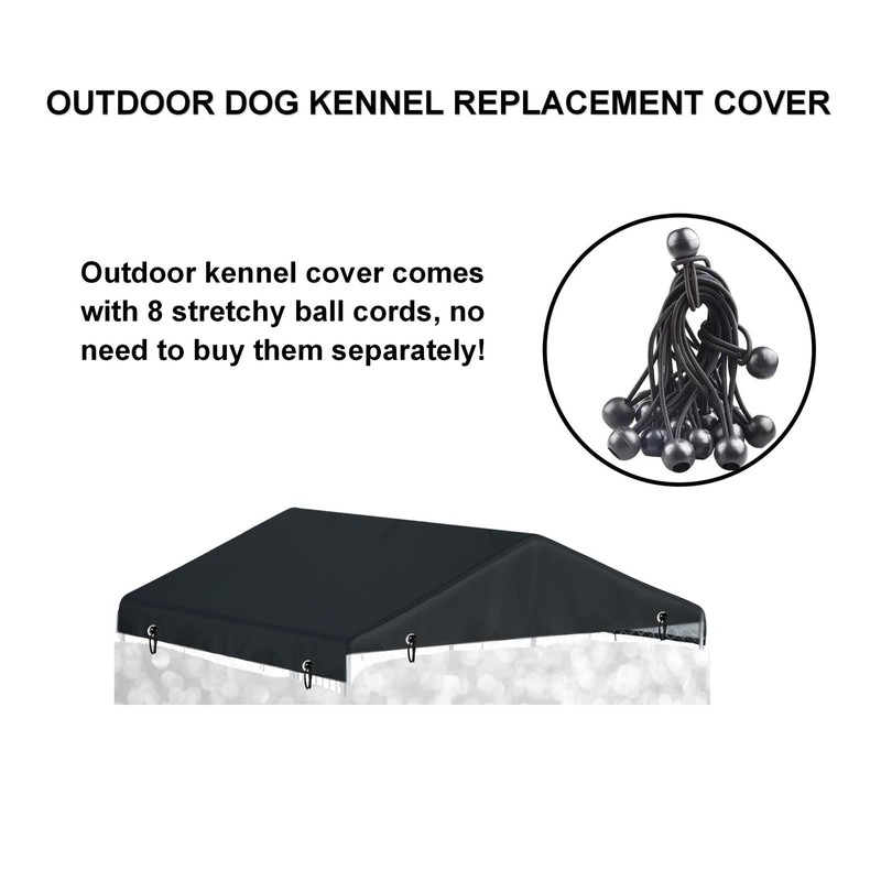 Outdoor Dog Kennel Cover 4.2 ft x 4.2 ft Made