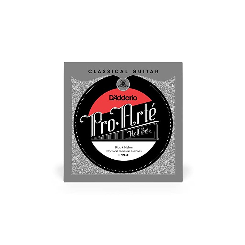 D'Addario BNN-3T Nylon Classical Guitar Strings, Medium