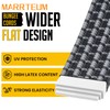 MARRTEUM 24 Inch Flat Adjustable Bungee Cords with Hooks Heavy