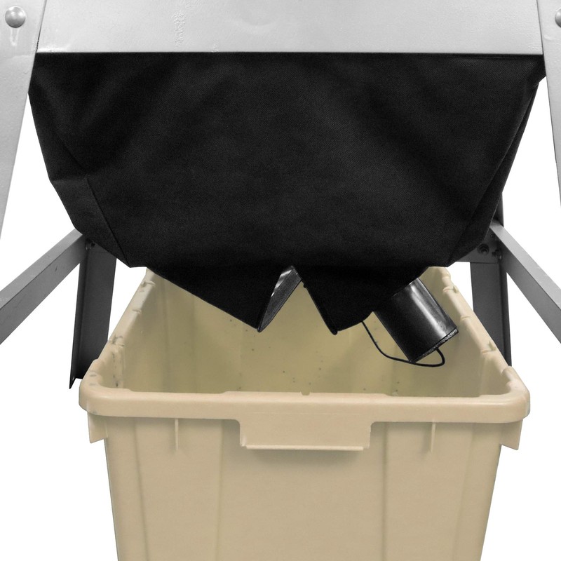 Milescraft 1500 DustCutter - Contractor Saw Dust Collection System ,