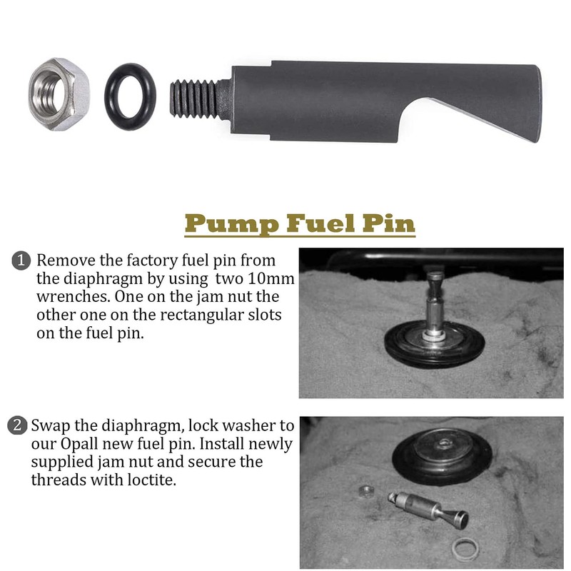 CASTNOO Pump Fuel Pin & 3200 RPM Governor Spring Kit