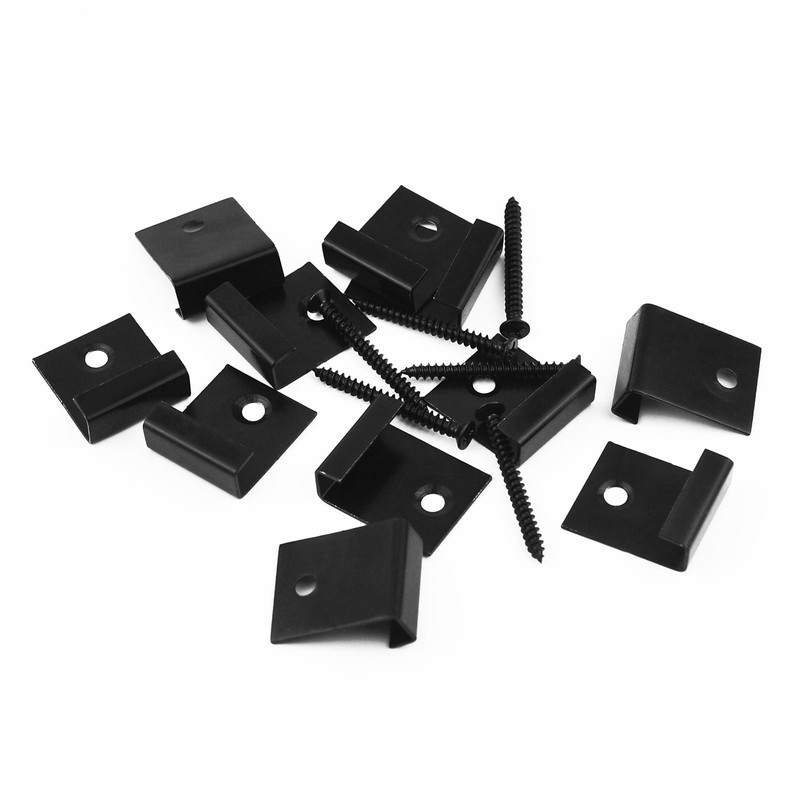 JJWNMLL Composite Decking Clips 30 Pieces - Hidden Starter Mounting