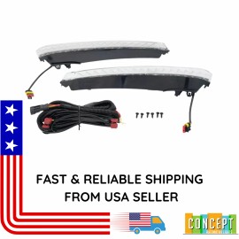 CONCEPT AUTOMOTIVE LIGHTS For 2019 2020 2021 Mazda 6 Daytime Running Lights LED DRL Set L&R Side