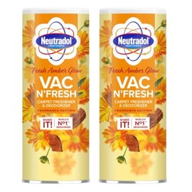 Neutradol Carpet Deodoriser 350g Fresh Amber Glow (2 pack)