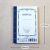 Tsubame Notebook Refill, Mini 6, Dot Squared, Pack of 2,