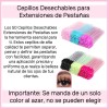 Kit 100 Microbrush+50 Parches Hidrogel+50 Cepillos+1 Cinta Color C 2