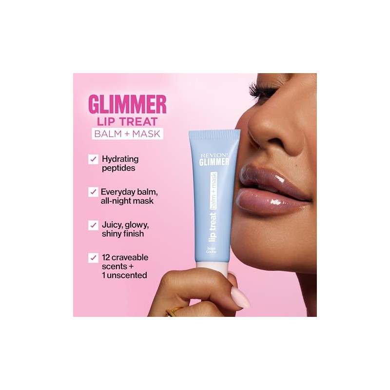 Revlon Glimmer Lip Treat Balm tono Hazelnut Latte