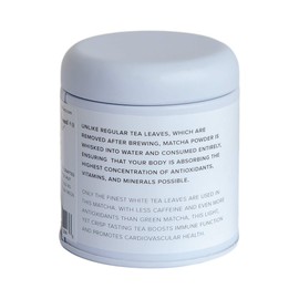 Matcha White Tea Powder, Pure 1 Oz, The First Sip Of Tea, The Spice Hut