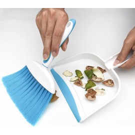 Small Broom and Dustpan Set, Small Dustpan and Brush Set, Mini Dust pan and Brush, Hand Broom and dust pan, Mini dustpans are Ideal for Cleaning Little Areas Like Desks, Chairs, Kitchens, pet Rooms.