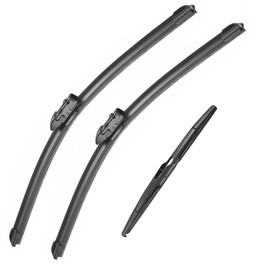 Wiper Blades Replacement for Lexus NX200t 2015-2017,NX300 2018-2021,NX300h 2015-2021 All- Seasons Windshield Wiper Blades 26"+16"+12"(Set of 3) Top Lock